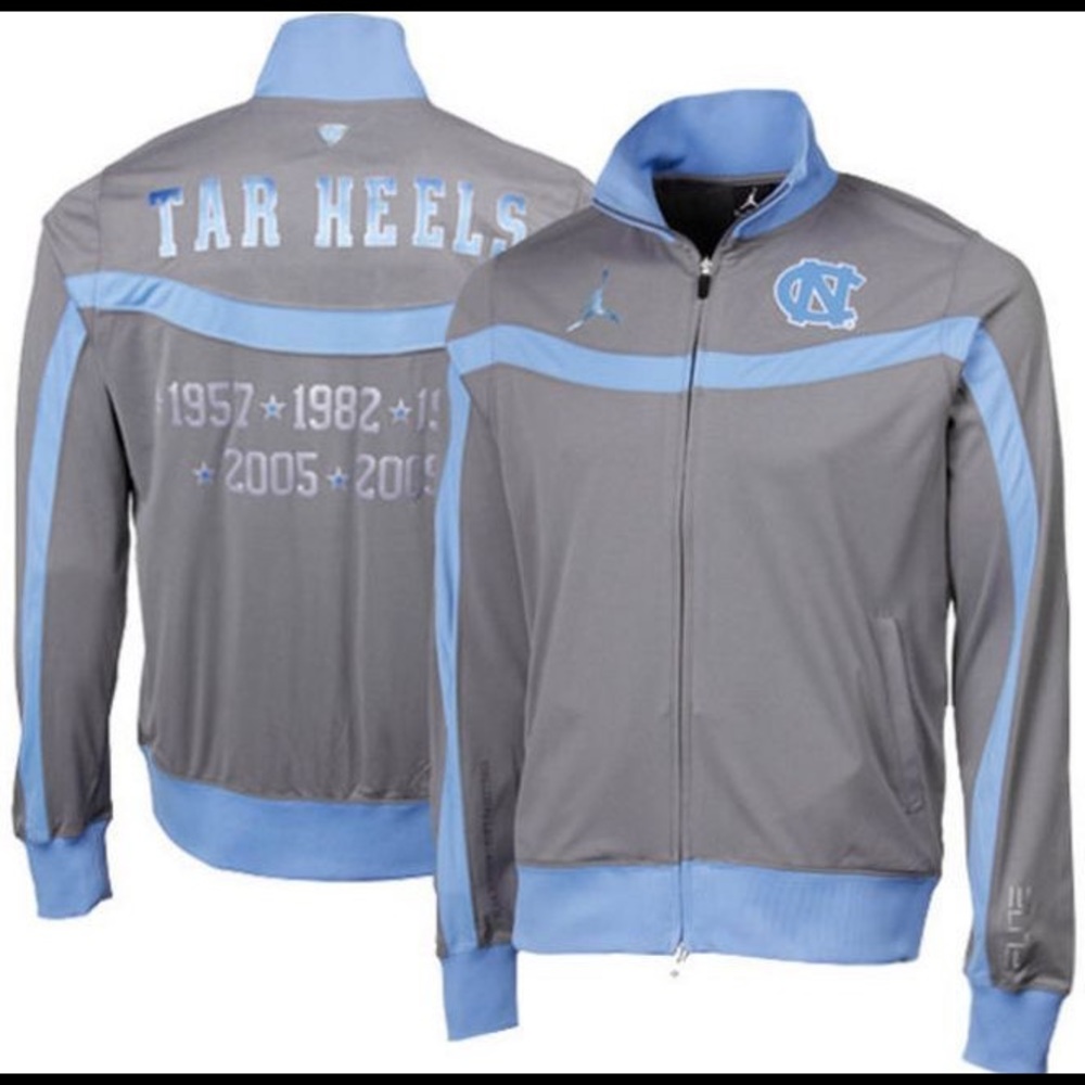 Men's Nike Hyper Elite UNC Tarheels warmup jacket